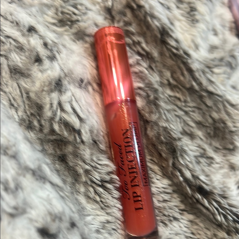 Too Faced Orange Lip Balm Gloss Shimmer